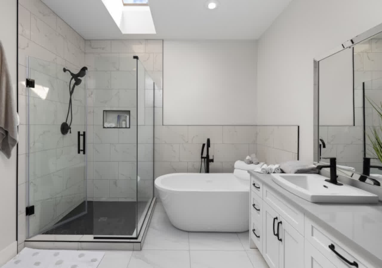 Ensuite Bathroom of Deluxe King Suite